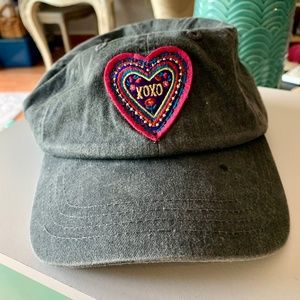 Washed Cotton ‘Love’ Hat
